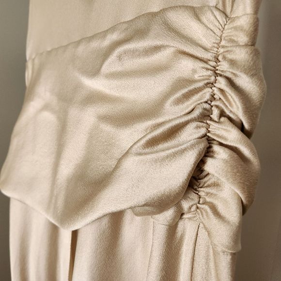 Alberta Ferretti Cream Maxi Dress - Picture 8 of 15